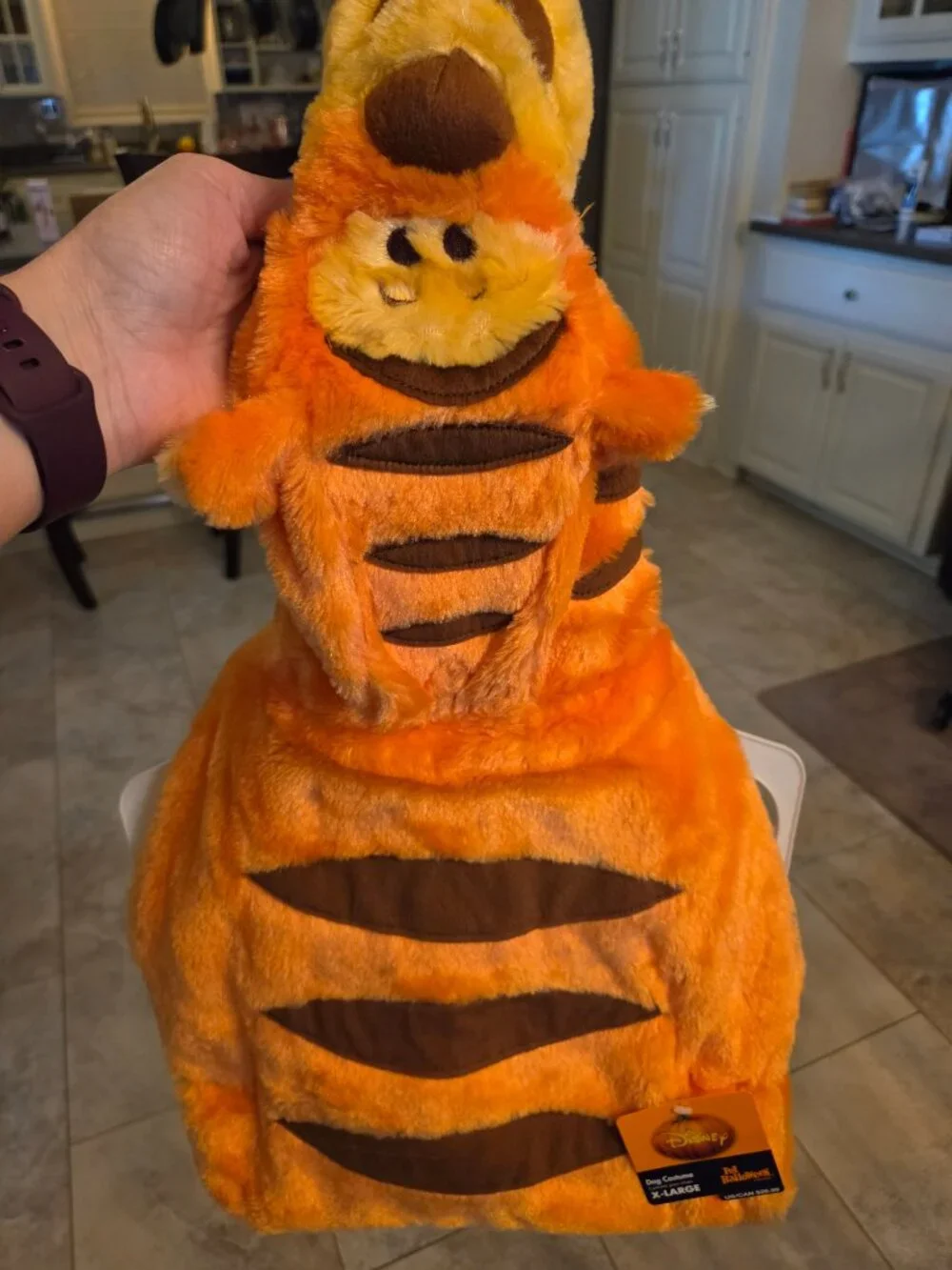 NWT Disney Dog Costume Size XL TIGGER (Winnie the Pooh) Halloween